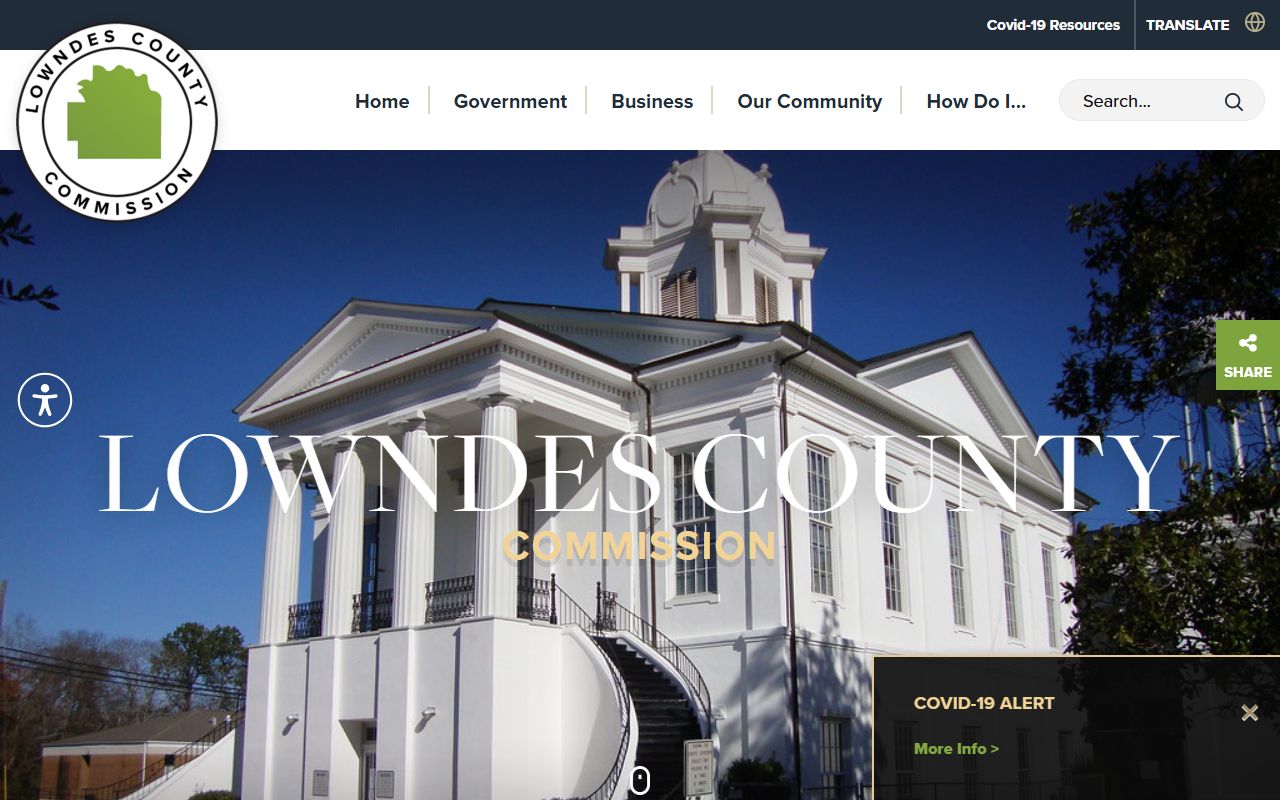 Lowndes County inmate population county homepage source
